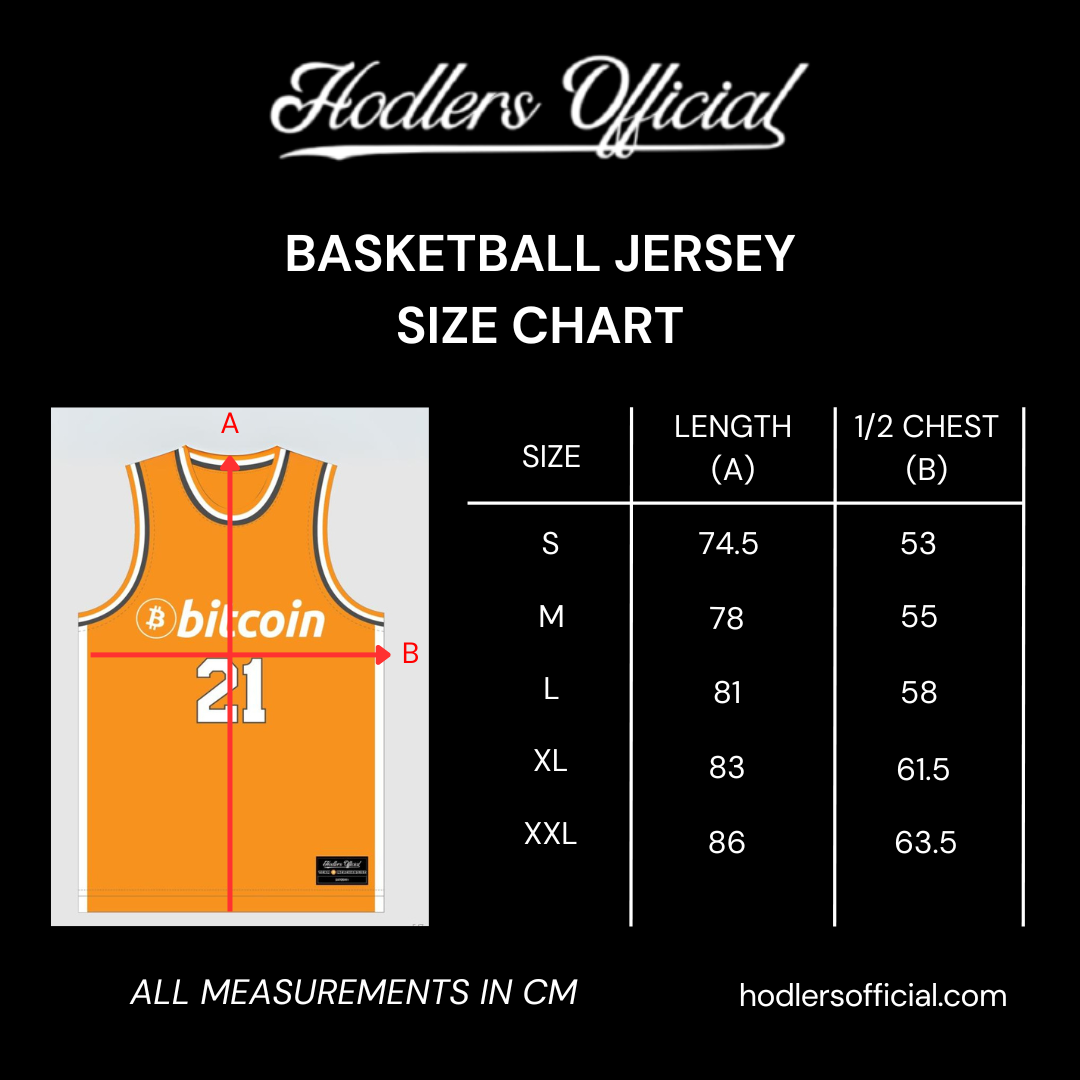 Team Bitcoin Basketball 🏀 Jersey