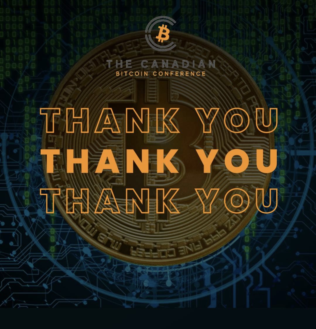 Inaugural Canadian Bitcoin Conference🇨🇦