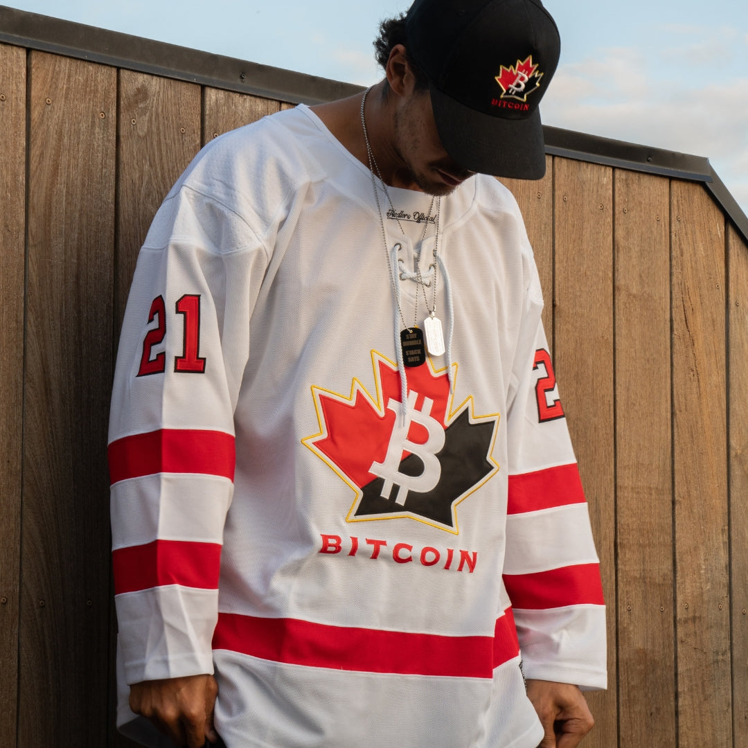 Team Bitcoin Canada Hockey Jerseys 🏒🇨🇦