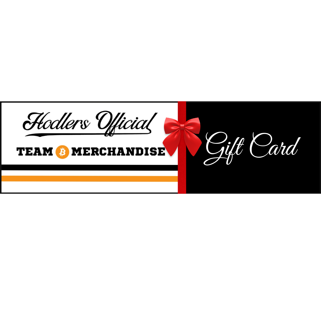Hodlers Official Team Bitcoin Gift Card